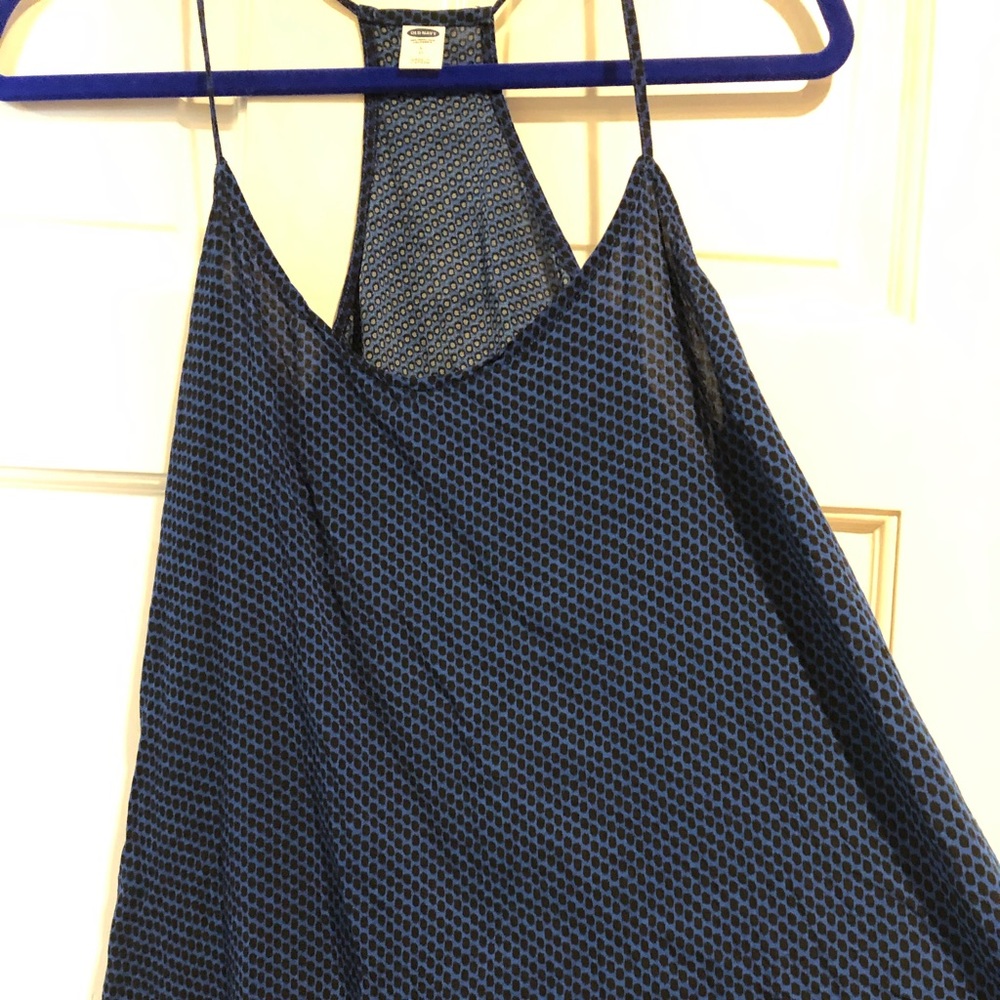 Black and blue old navy halter